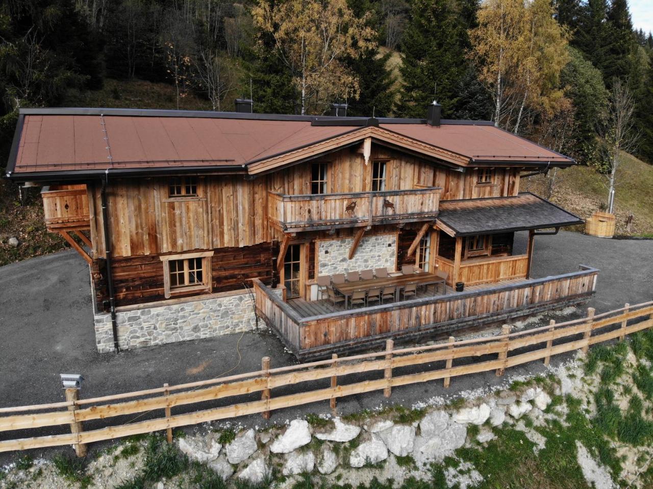 Almhuette Lengau Villa Saalbach-Hinterglemm Eksteriør billede